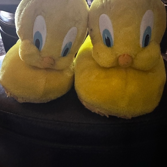 Other - Tweety Bird Kids Slippers - Yellow